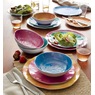 Tia Mowry 12-Piece Cinnamon Twist Dinnerware Set, , large
