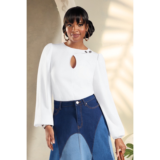 Marley Keyhole Top, , large