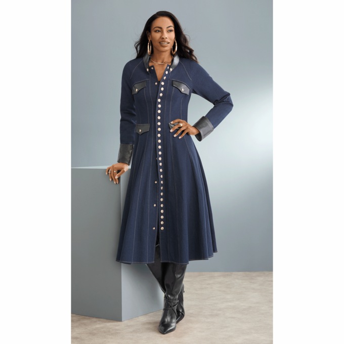 Nicolette Denim Jacket, , large