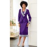 Zena Embellished Skirt Suit, , large
