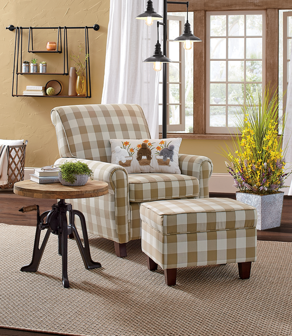 Crank End Table, , large