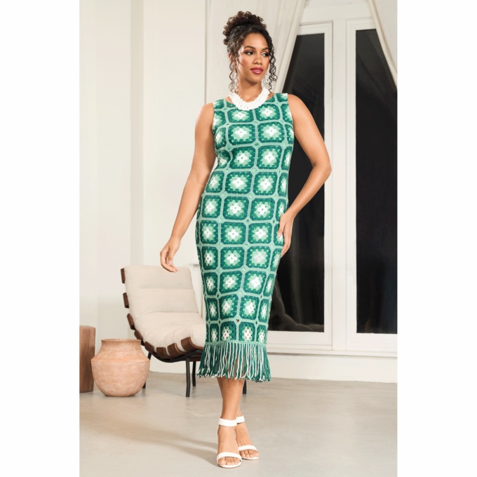 Nalonda Fringe Dress, , large