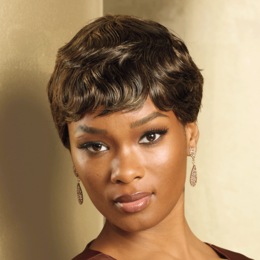 Suki Human-Hair Wig, , large