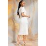 Dangles Midi-Sheath Sweater Dress with Faux-Pearl Tassels, , large