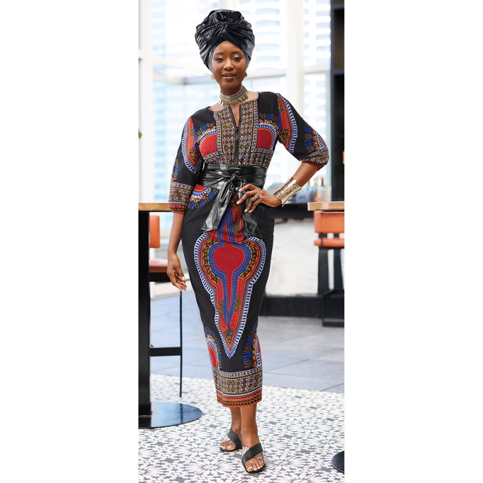 Zina Dress, , large