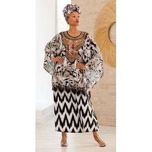 Malaika Long Caftan, , large