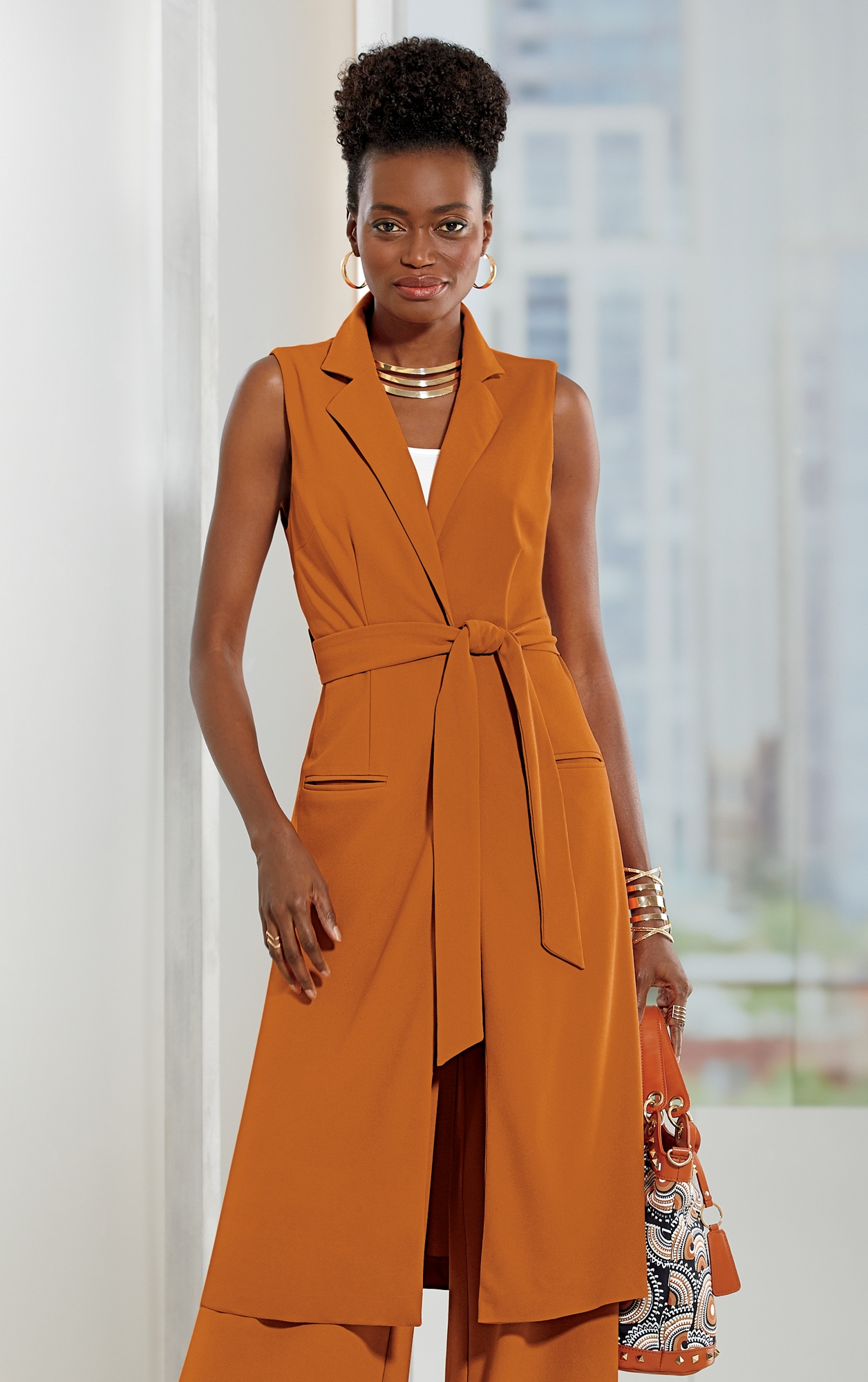 maxi vest