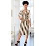 Tonia Sweater-Knit Jacket and Skirt, , large