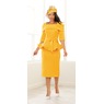 Jazlynn Skirt Suit and Hat, , large