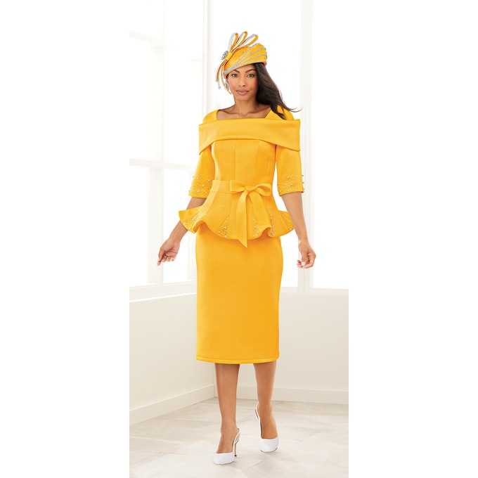 Jazlynn Hat, Yellow, large