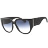 Salvatore Ferragamo Cat-Eye Sunglasses, Black Blue Gradient, large