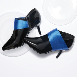 Pleated Sash Pump, , large