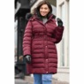 Insulated Puffer Parka with Belt, , large
