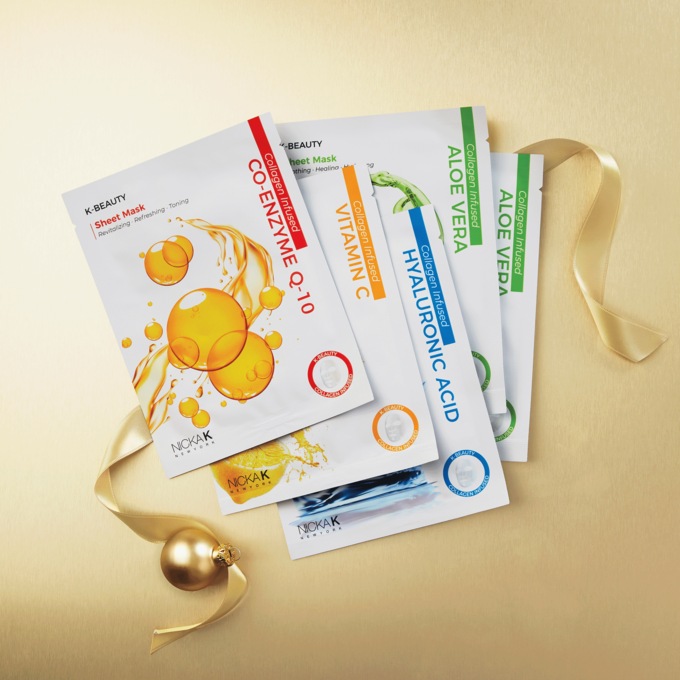 Nicka K New York Collagen-Infused Sheet Mask 5-Piece Set, , large