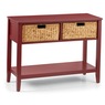 Admiral 2-Basket Console Table, , large