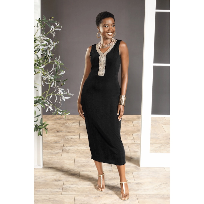 Dramatic Kimono Jacket Dress, , large