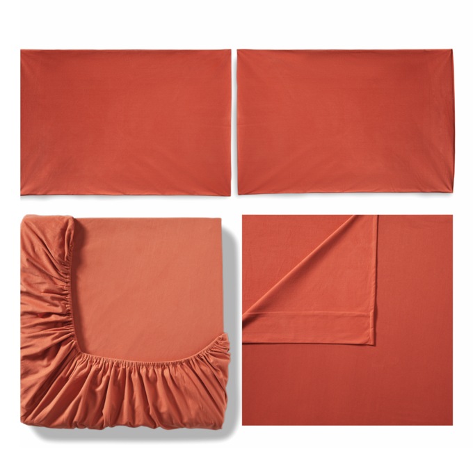 Color Connection Flannel Sheet Set, , large