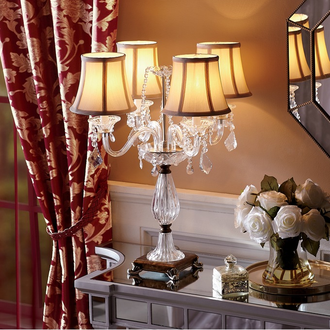 Chandelier Table Lamp, , large