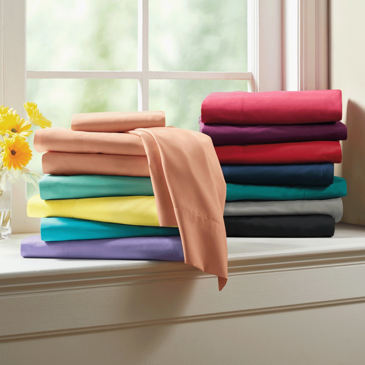 Color Connection Microfiber Sheet Set ASHRO