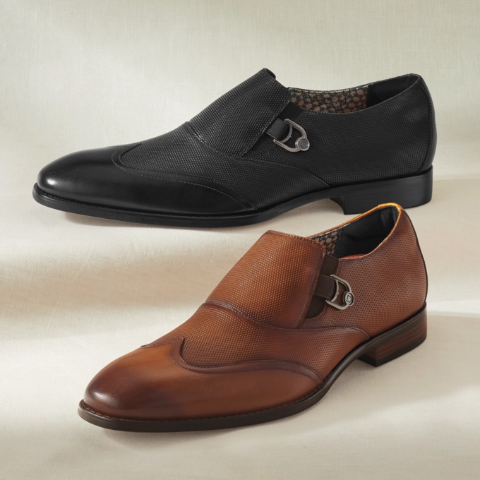 Stacy Adams Lockwood Wingtip Slip-On, , large