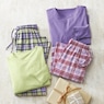 Plaid 4-Piece PJ Set, , large