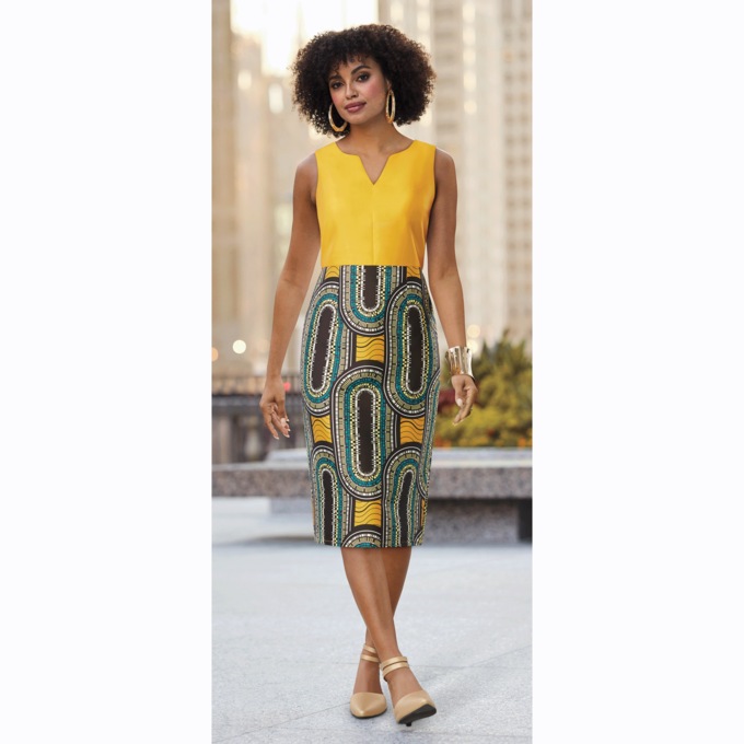 Trakenya Sheath Dress, , large