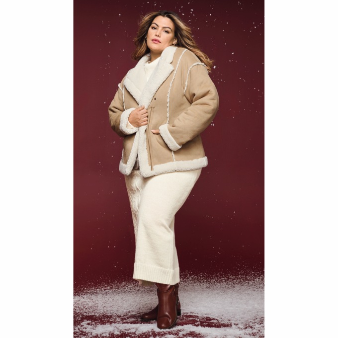 Maggie Faux-Suede Bomber, , large