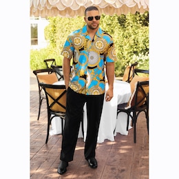 Valen Status-Print Pant Set, , large