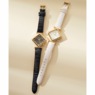 Rhombus-Shaped Strap Watch, , large