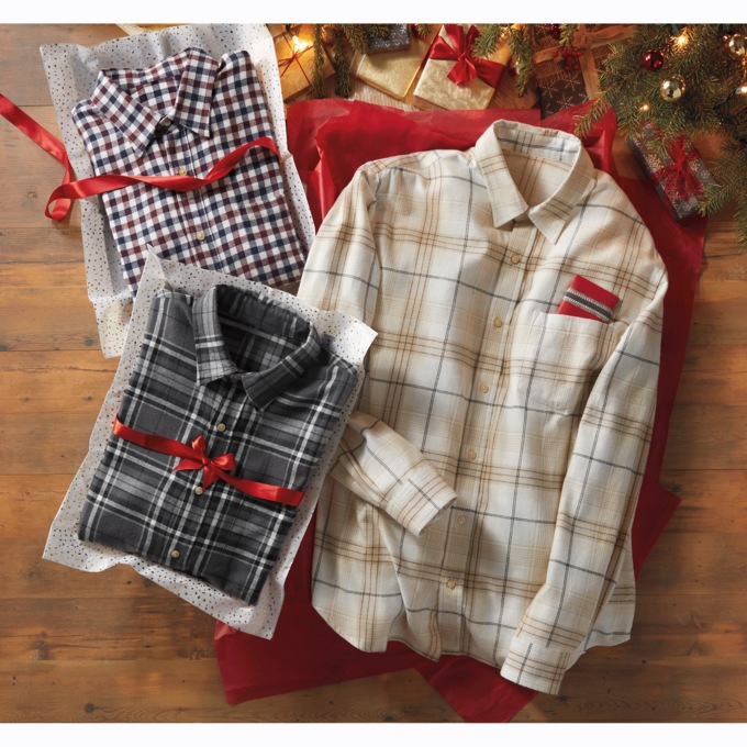 3-Pack Flannel Shirts, , large