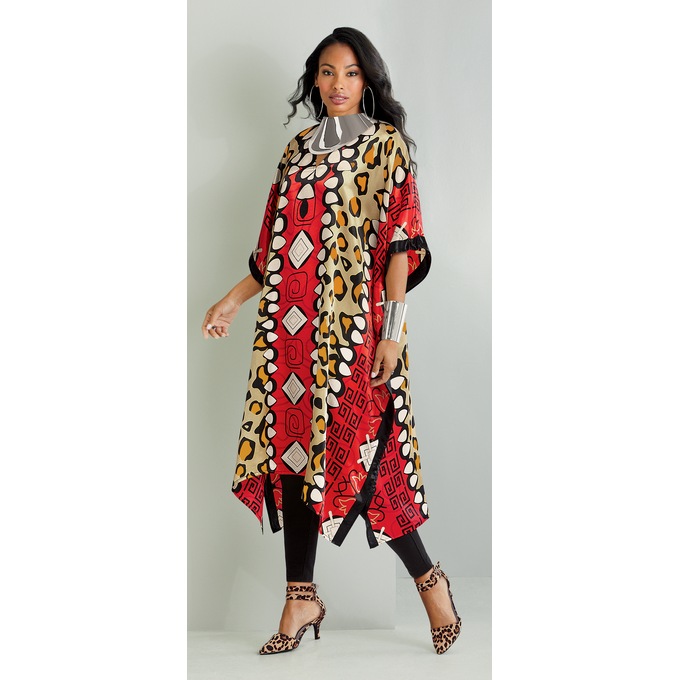 Fiza Short Caftan, , large