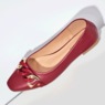 Classique Chain Link Ballerina Flat, , large