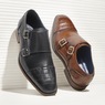 Stacy Adams Pierson Double Monk Cap-Toe Shoe, , large
