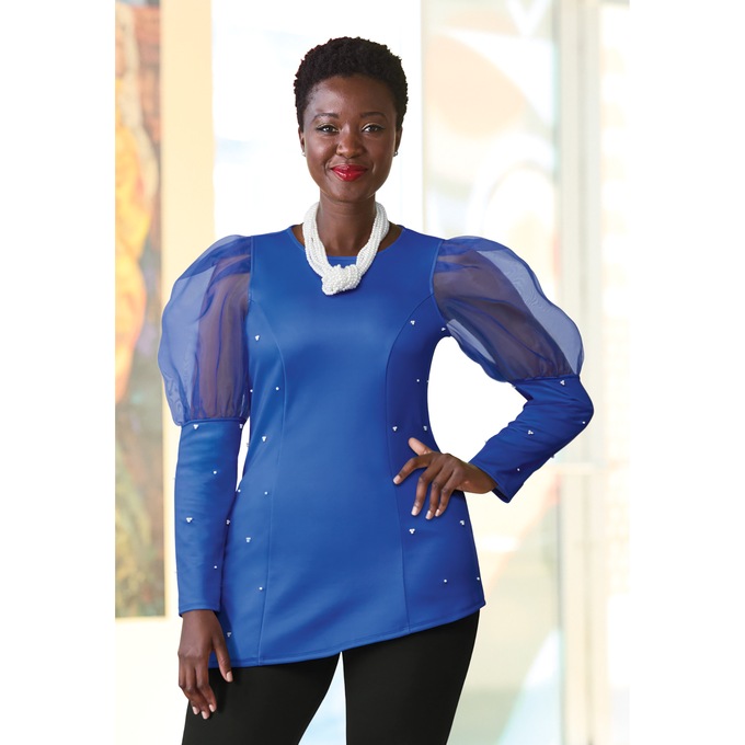 Shani Pearl Tunic, , large
