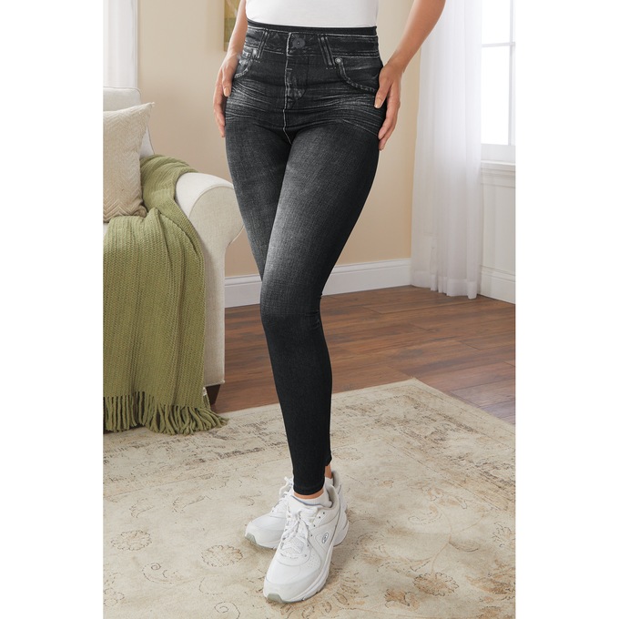 Compression Slim Leggings, , large