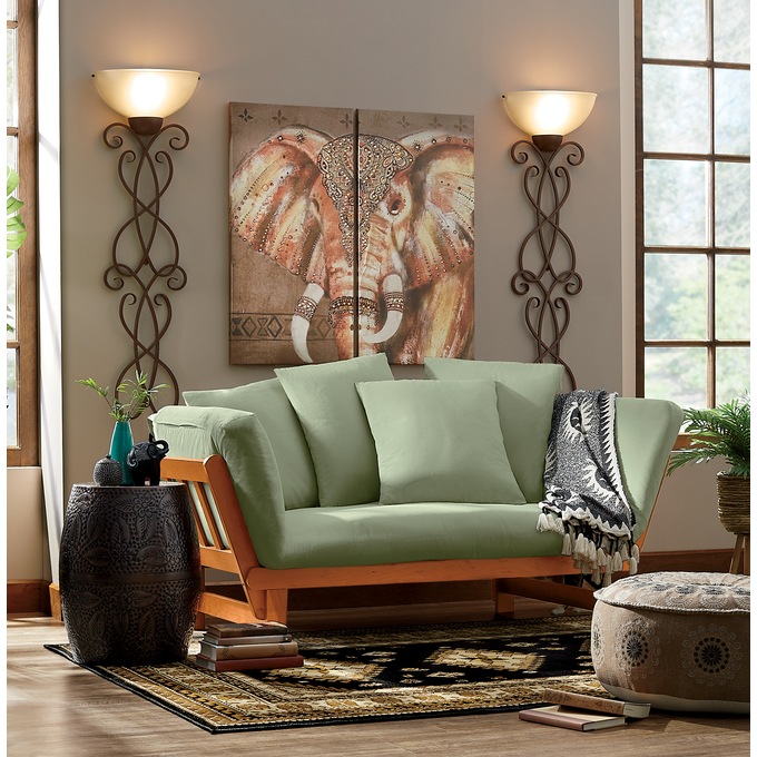 2-Piece Elephant Wall Art Set, , large