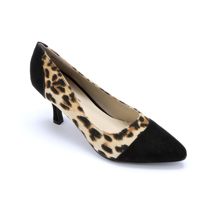Animal Print Pump by Classique, , large