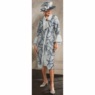 Audrina Jacquard Jacket Dress with Envelope Collar, Midi Sheath and Brooch, , large