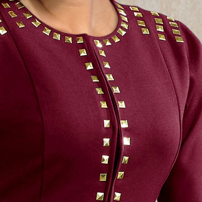 Calida 3-Piece Wardrober, Cranberry, large