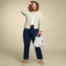 Fringe-Trim Blazer, , large