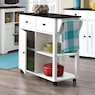 Katie Small Kitchen Cart with Storage, , large