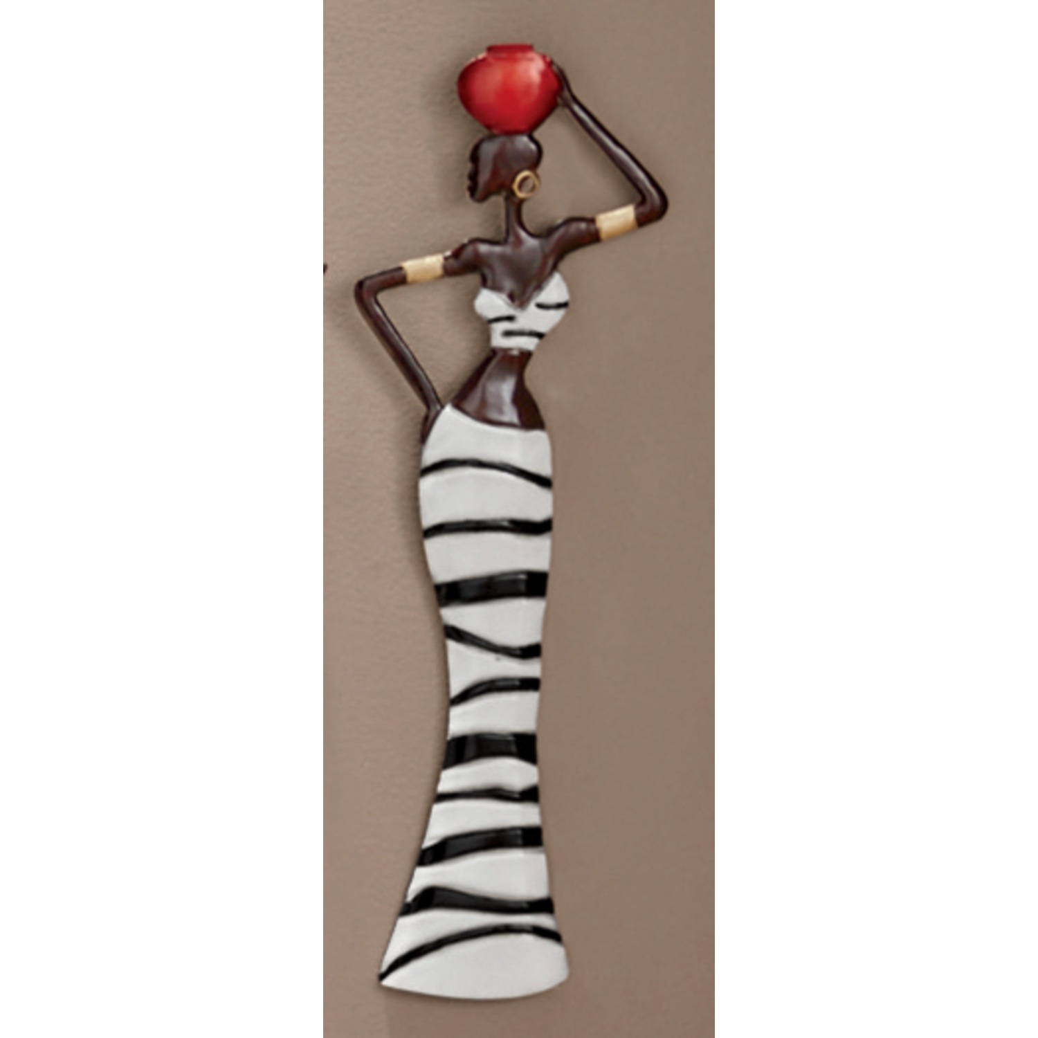 Metal African Lady Wall Art ASHRO