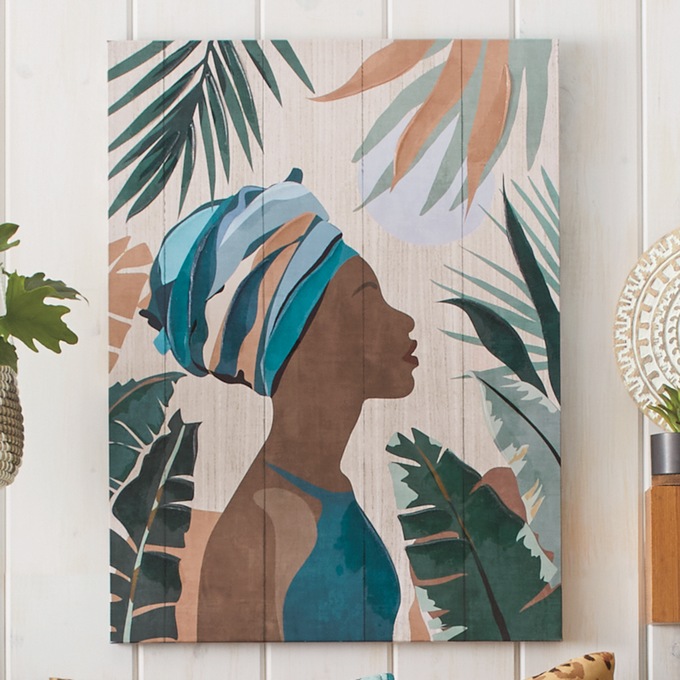 Grace Global Woman Wall Art, , large