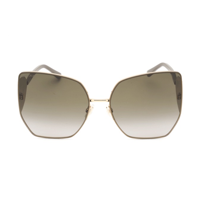Jimmy Choo River/S Sunglasses, Gold Brown, large