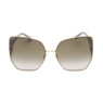Jimmy Choo River/S Sunglasses, Gold Brown, large