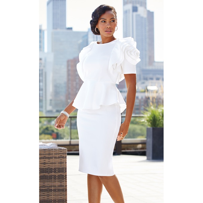 Jalissa Peplum Dress