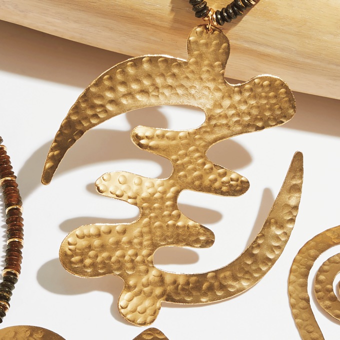 Symbols Two-Tone Necklace, , large