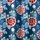 Navy Floral