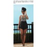 Leopard Swim Dress, , large