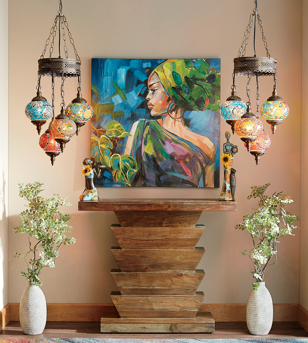 Yshina African Lady Canvas, , large